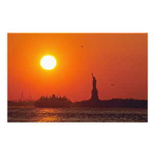 Foto Estátua da Liberdade, Porto de Nova York, NY, EUA,