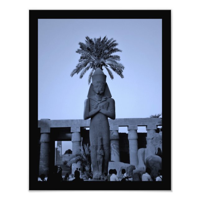 Foto Estátua de Amenhotep (Frente)