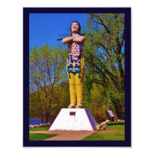 Foto Estátua de Hiawatha