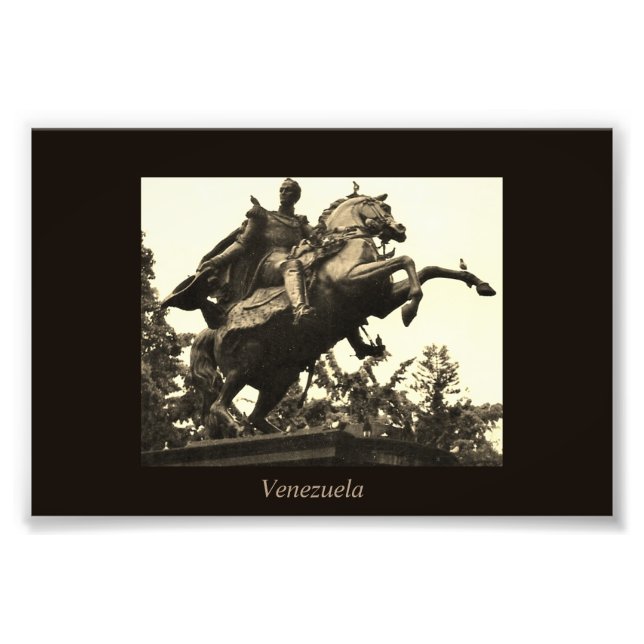 Foto Estátua de Simon Bolivar (Frente)