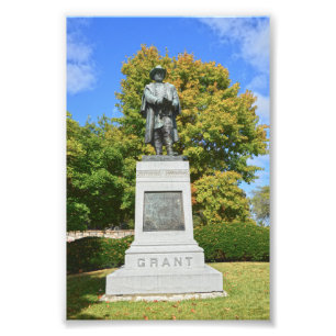 Foto Estátua General Grant, Fort Leavenworth, Kansas