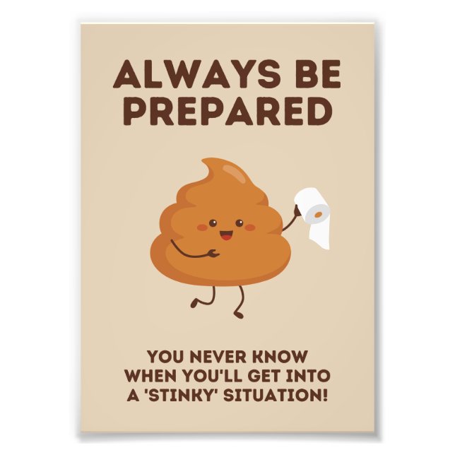 Foto Esteja sempre preparado - Poster de Muro de Banhei (Frente)