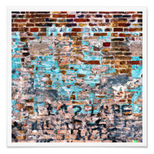 Foto Estética Urbana Única - Parede Brick Marcada