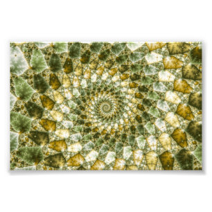 Foto Estilhaços marmoreados - arte de Mandelbrot