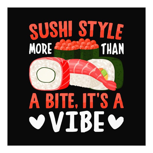 Foto Estilo de sushi mais do que um bocado (Frente)