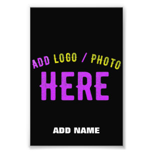FOTO ESTILOSO MODERNO PERSONALIZÁVEL PRETO VERIFICADO C