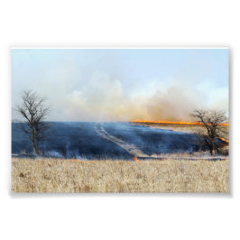 Foto Estrada através da Prairie Burn 24 x 16