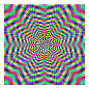 Foto Estrelas psicadélicos nas estrelas