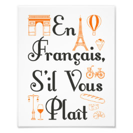 Foto Estudante Francês De Professores Francais, S'il Vo