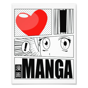 FOTO EU AMO POSTER MANGA