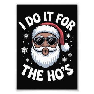 Foto Eu faço isso para o Natal das Hos afro-americanas