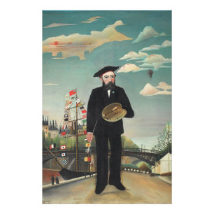 Foto Eu mesmo: Retrato – Paisagem, Henri Rousseau 1890