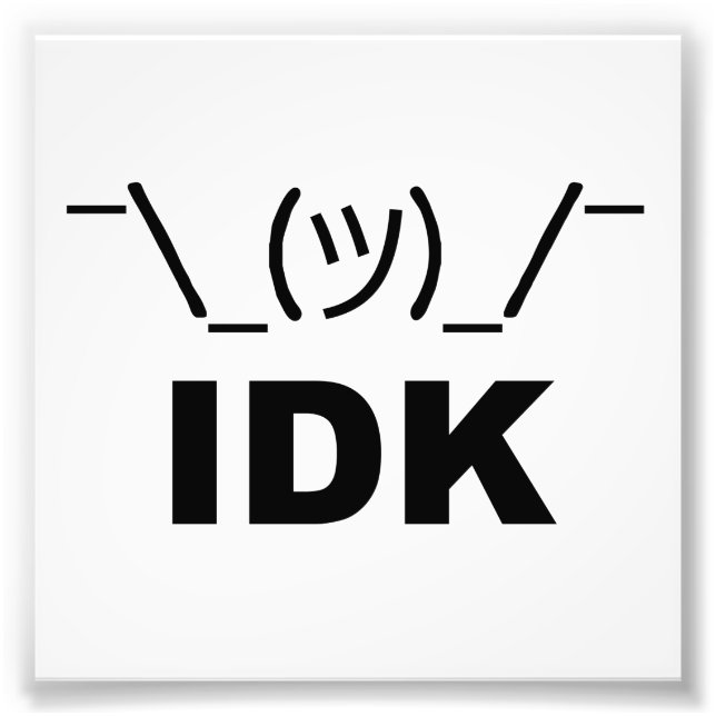 Foto Eu não sei LOL (Frente)