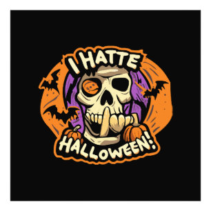 Foto eu odeio o halloween