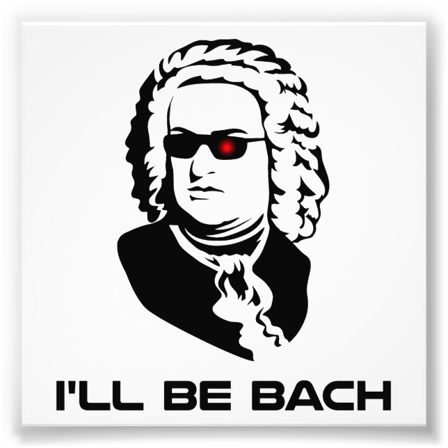 Foto Eu serei Johann Sebastian Bach (Frente)