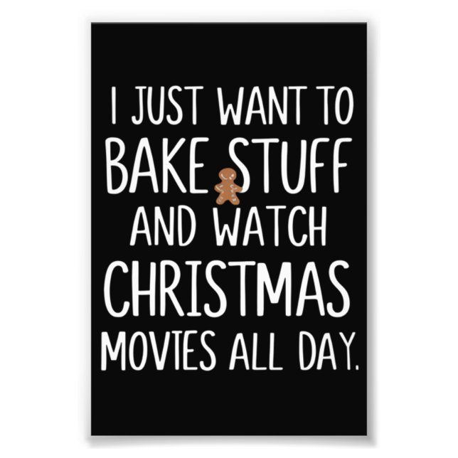 Foto Eu Só Quero Assar Coisas Assistindo Filmes De Nata (Frente)