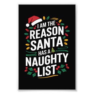 Foto Eu Sou A Razão Pela Qual O Papai Noel Tem Uma List