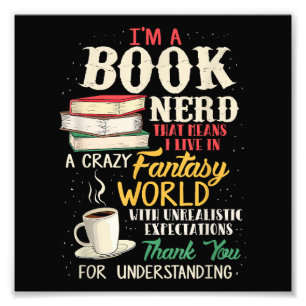 Foto Eu sou um Fã de Livros - Amante de Livros - Litera