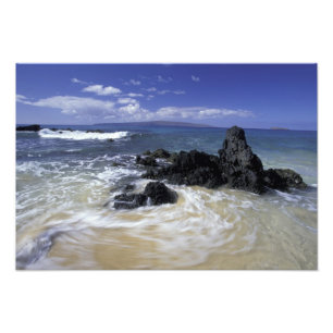 Foto EUA, Havaí, Maui, Maui, Praia de Makena, Surf on