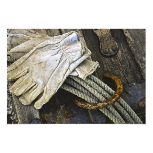 Foto EUA, New mexico, Santa Fé. Fim-acima do vaqueiro