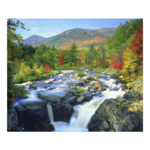 Foto EUA, Nova York. Uma cachoeira no Adirondack