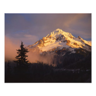 Foto EUA, Oregon, Floresta Nacional de Mt. Hood. Ondula