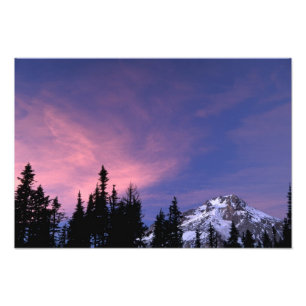 Foto EUA, Oregon, Monte Hood a partir de Timberline