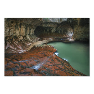 Foto EUA, Utah, Parque Nacional Zion. Cênico a partir d