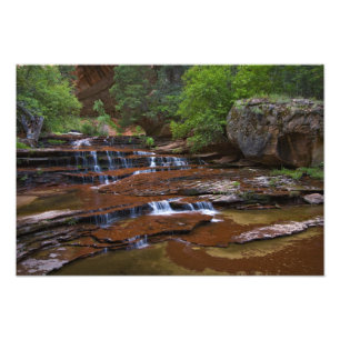 Foto EUA, Utah, Parque Nacional Zion. Cênico a partir d