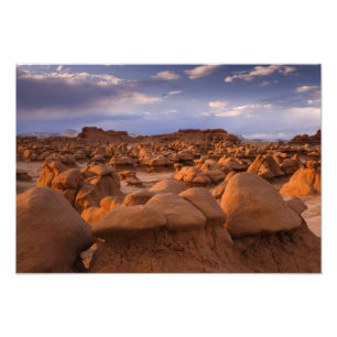 Foto EUA; Utah. Vista do Goblin Valley State Park em