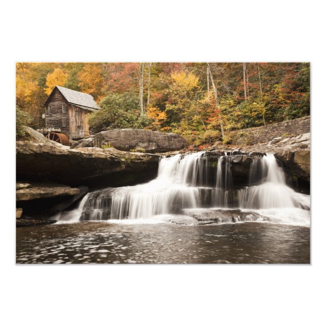 Foto EUA, Virgínia Ocidental, Clifftop. Babcock State (Frente)