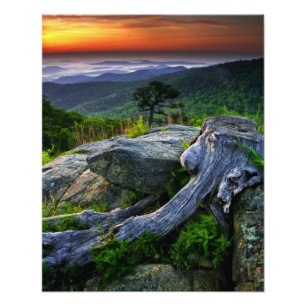 Foto EUA, Virgínia, Parque Nacional Shenandoah.