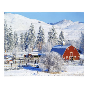 Foto EUA, Washington, Methow Valley, Celeiros em