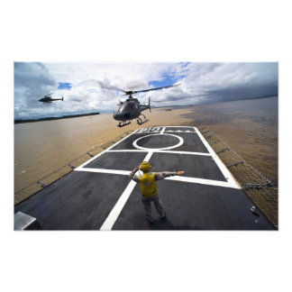Foto Eurocopter brasileiro se prepara para aterrissar