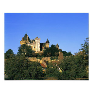 Foto Europa, França, Montforte. O castelo medieval