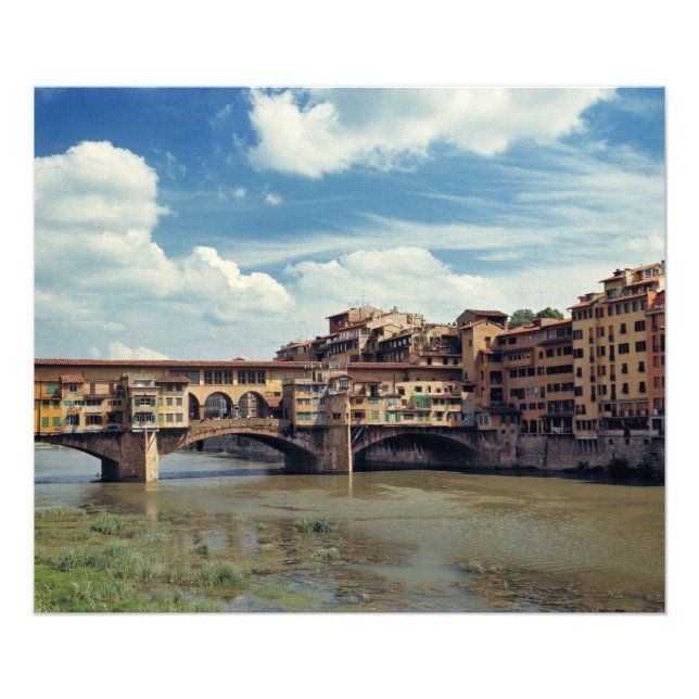 Foto Europa, Itália, Florença. A Ponte Vecchio (Frente)