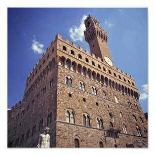 Foto Europa, Itália, Florença. O Plazzo medieval