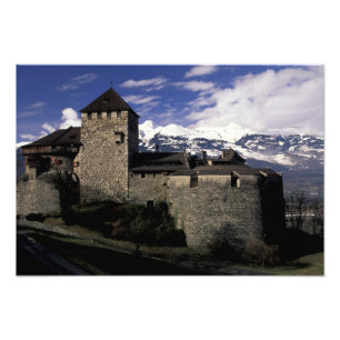 Foto Europa, Liechtenstein, Vaduz. Castelo de Vaduz, 2