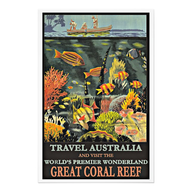 Foto Excelente Coral Reef, Austrália, (Frente)