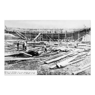 Foto Excelente Lagos navio a vapor V.H. Ketchum