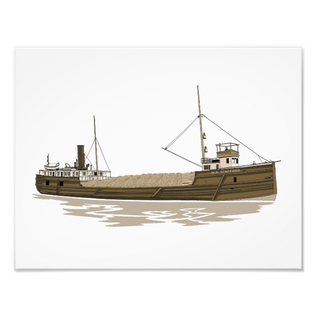 Foto Excelente Lake Freighter W.R. Stafford (Frente)