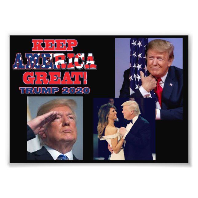 Foto Excelente Trump 2020 Keep America (Frente)