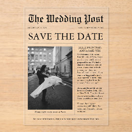 Foto exclusiva do jornal Salvar a data