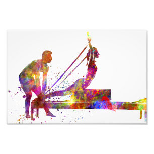 Foto exercício de ginástica