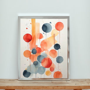 Foto Exploração aquarela de esferas celestiais