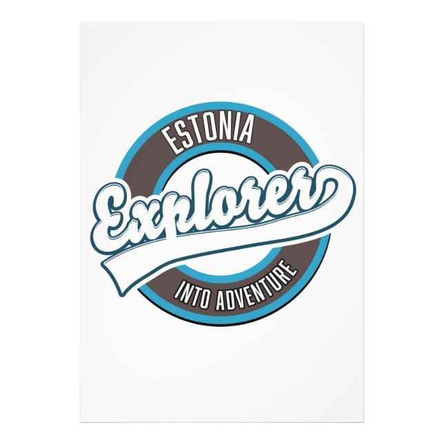 Foto Explorador da Estônia na aventura  (Frente)
