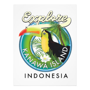 Foto explorar a indonésia da ilha de kanawa