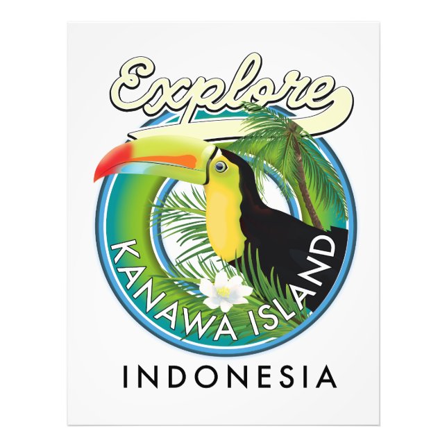 Foto explorar a indonésia da ilha de kanawa (Frente)