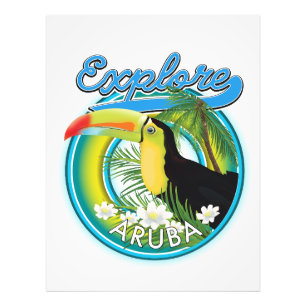 Foto Explore o logotipo do viagem Aruba