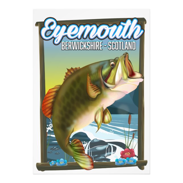 Foto Eyemouth Berwickshire Scotland poster. (Frente)